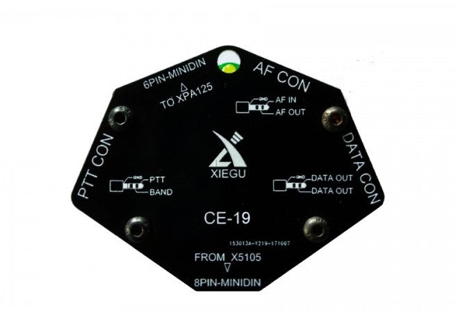 XIEGU CE-19 interfaccia CAT e controllo lineare XPA125